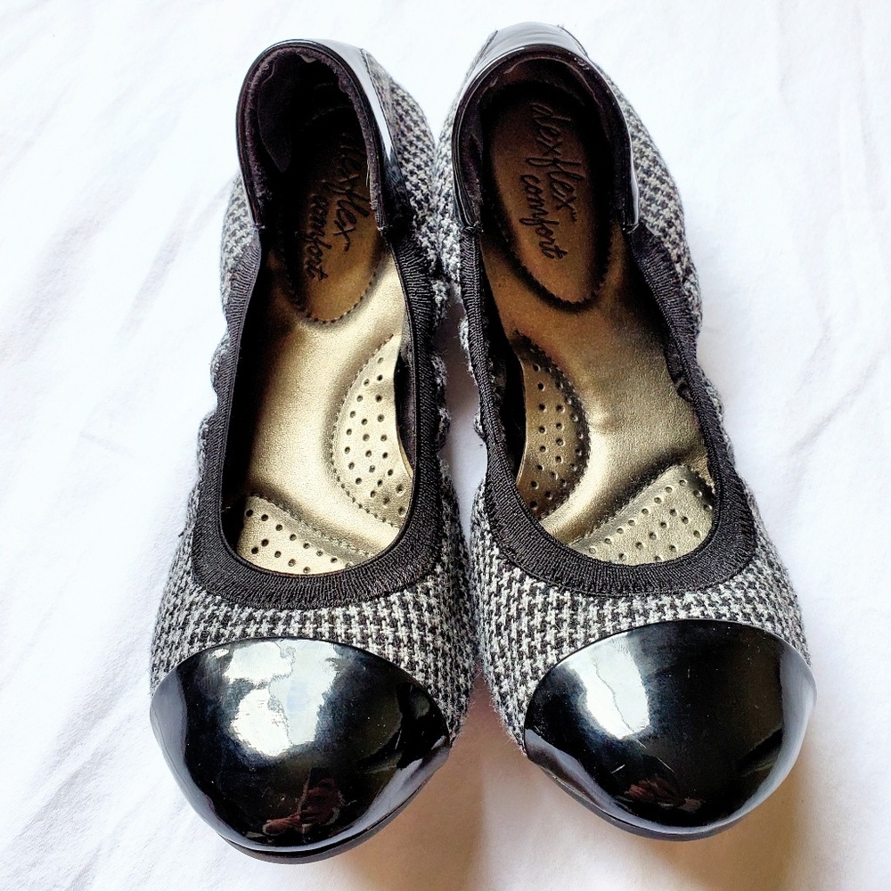 Dexflex Comfort Scrunch Ballet Flats